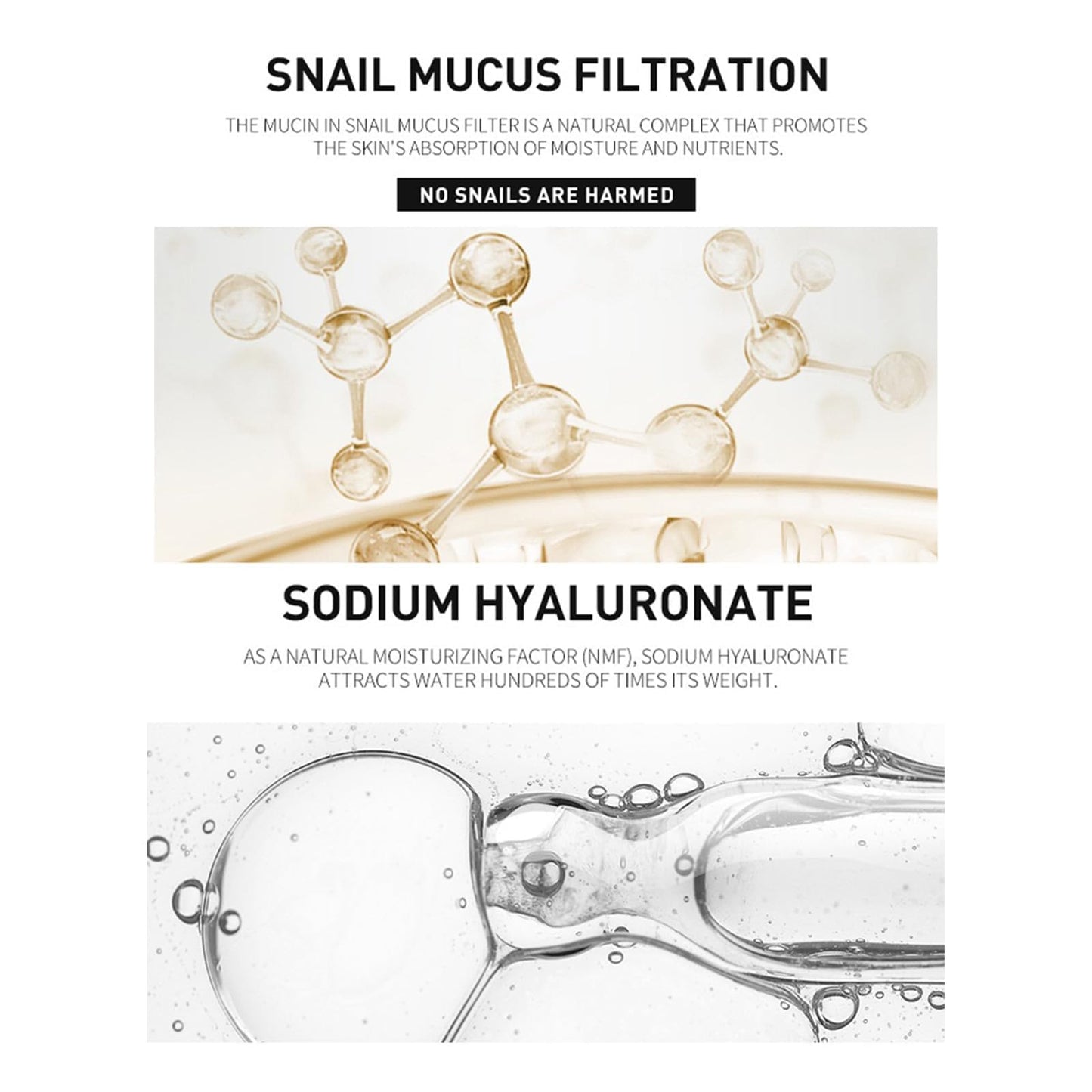 2PCS GOCAYRRY Advanced Snail Mucin 96% Power Repairing Essence, Snail Mucin 96% - Anti-Aging Serum, With Snail Secretion Filtrate For Dull (02)