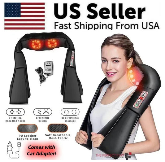 Shiatsu Back Neck and Shoulder Massager - vue détaillée