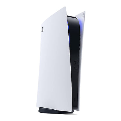 PS5 - Sony PlayStation 5 Digital Edition Gaming Console + Wireless Controller - 16GB GDDR6 RAM, 825GB SSD, 120Hz 8K Output, White