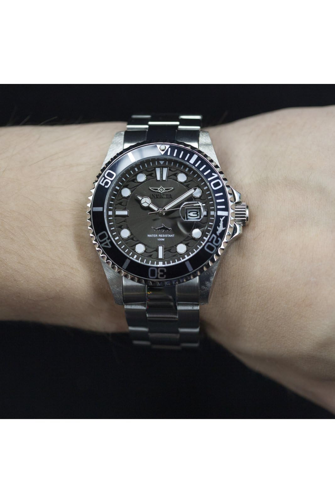 Invicta Men's Pro Diver Quartz Watch, Silver, 30018