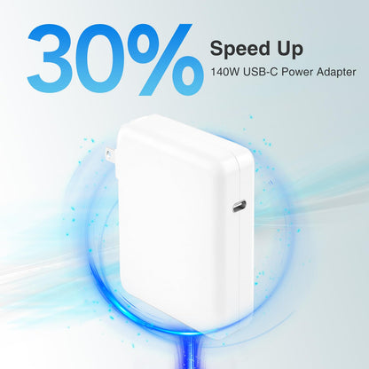 140W Charger for MacBook Pro - Compatible with Pro(16 inch 2021-2023)&(14 inch 2023), Air (13-15 inch 2021-2024), Include a USB C to T -Tip 3 Magnetic Braided Cable(6.6FT/2M)