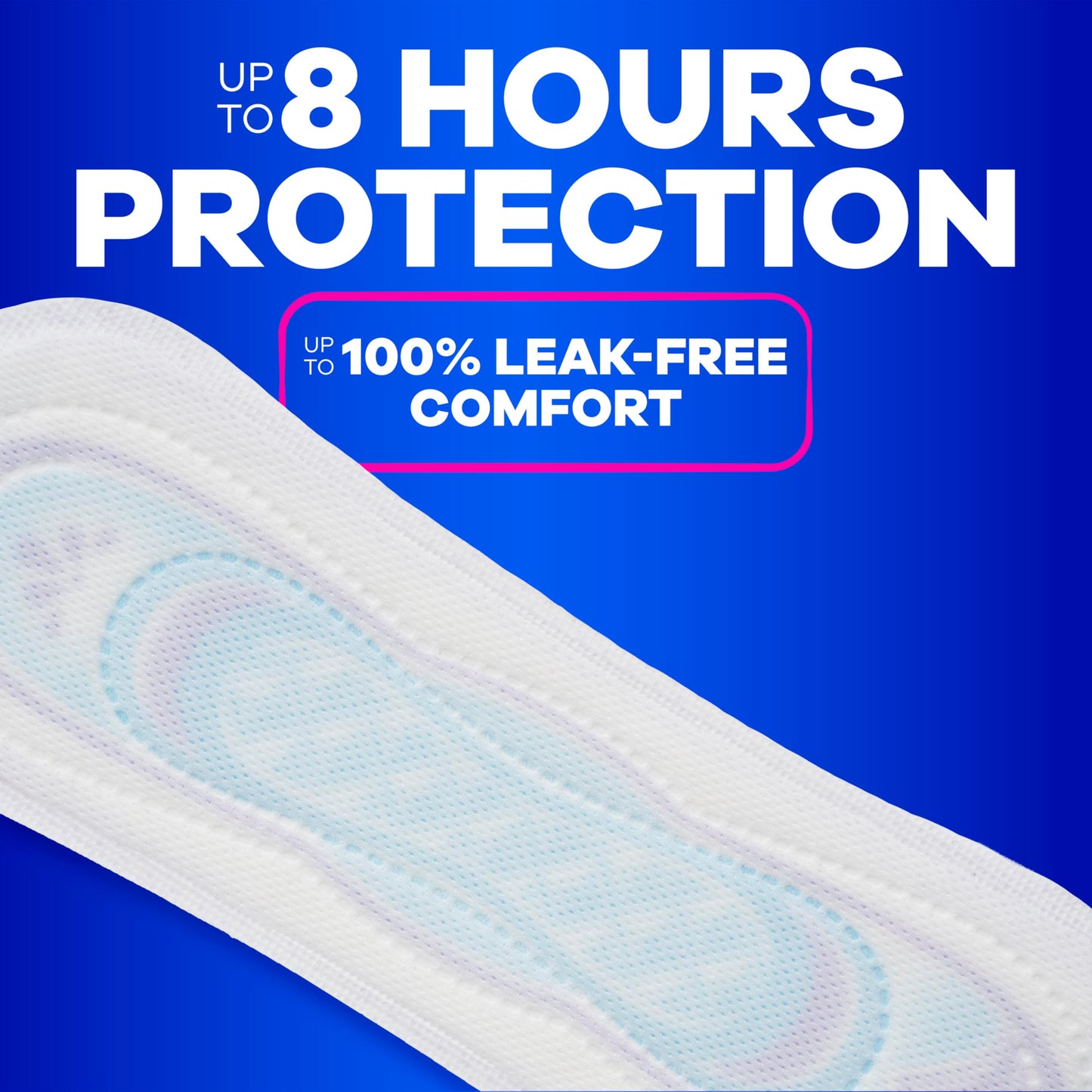 Always Ultra Thin Feminine Pads Without Wings for Women, Size 1, Regular Absorbency, Unscented, Up to 100% Leak-Free Protection, 44 Count x 3, 132 Count Total