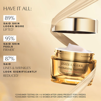 Estée Lauder Revitalizing Supreme+ Youth Power Cream | Face Moisturizer with Hyaluronic Acid & Peptides | Anti-Aging, 2.5 Ounce