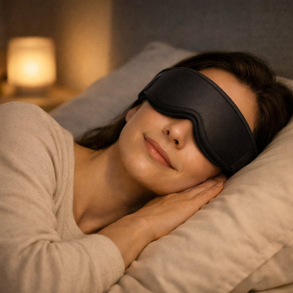 Bluetooth Sleep Mask with Heat & Cold Therapy